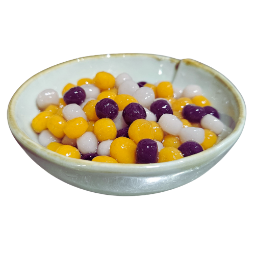 Mini Mixed Q Balls 1kg 迷你三色芋圆