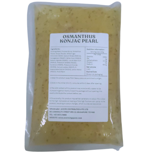 Osmanthus Konjac Pearl 1kg 桂花蒟蒻晶球