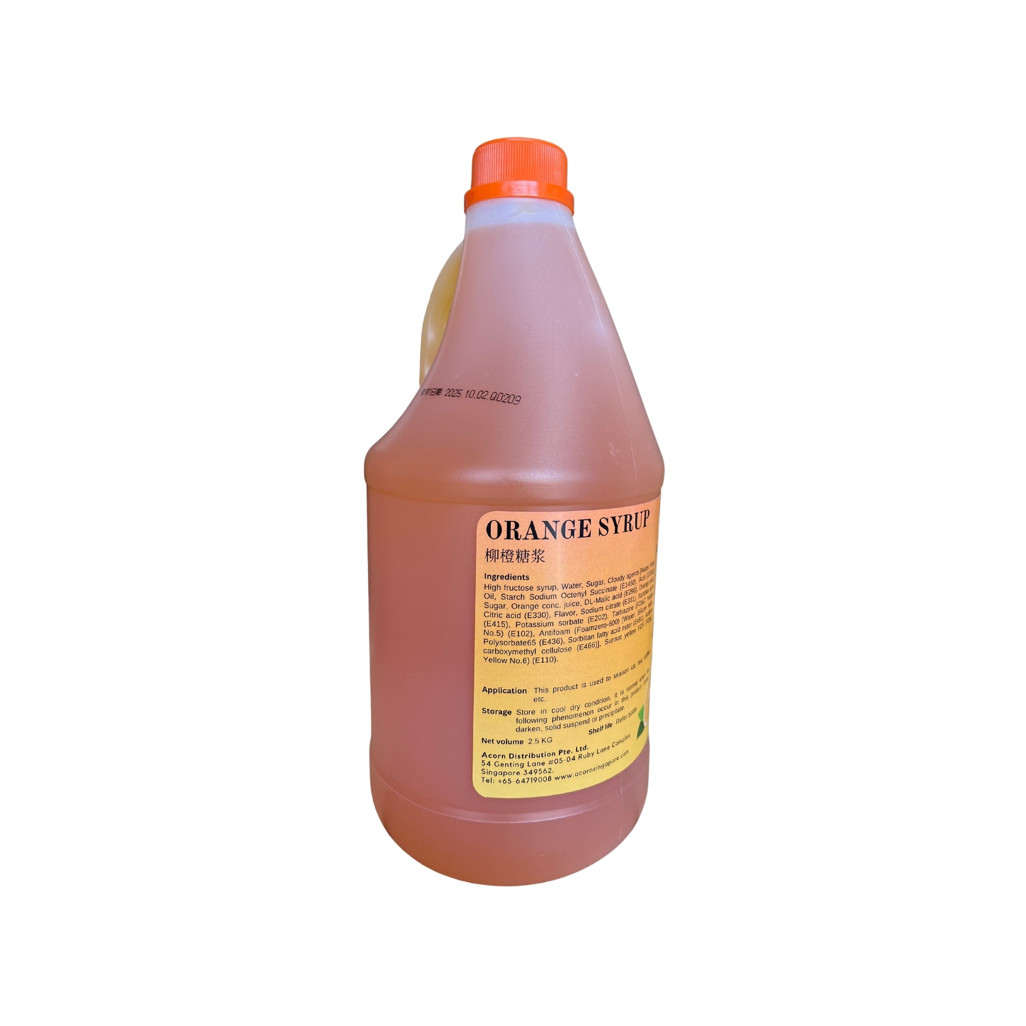 elfbar nachfüll pod läuft aus Orange Syrup 柳橙糖浆 2.5kg – ACORN DISTRIBUTION PTE LTD