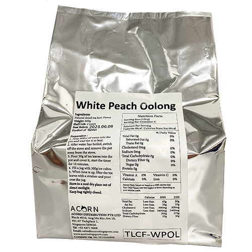 WHITE PEACH OOLONG TEA ACORN DISTRIBUTION SINGAPORE