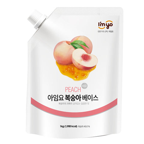 Imyo Peach Fruit Base - Acorn Distribution Pte Ltd